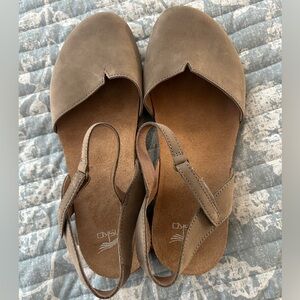 Dansko suede mary janes
